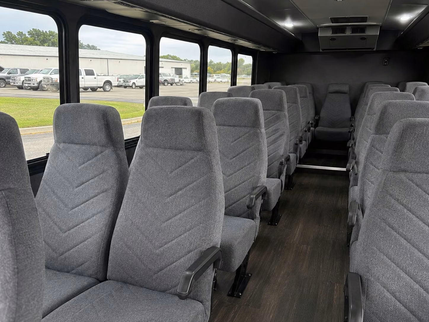 20 passenger minibus inside