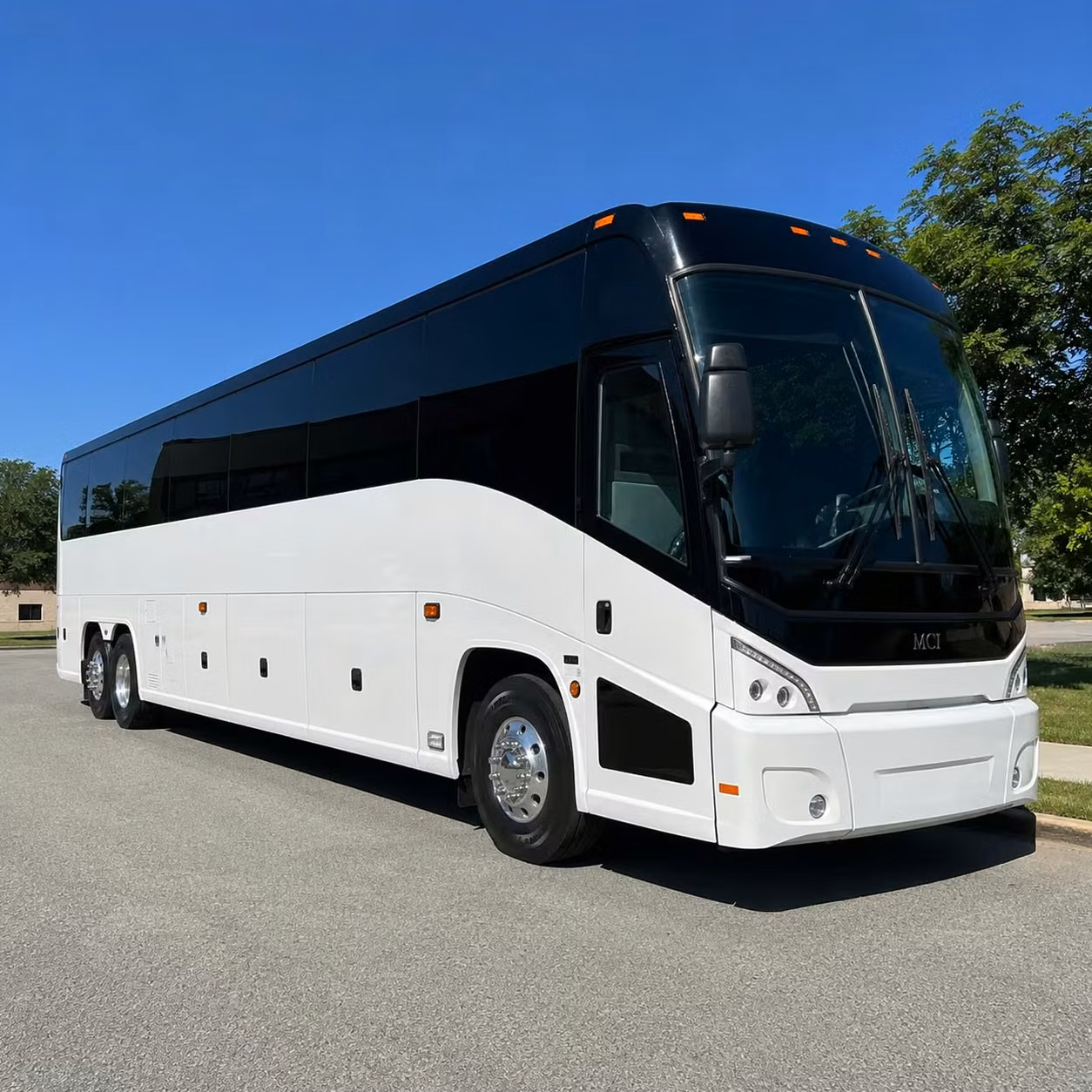 56 passenger charter bus