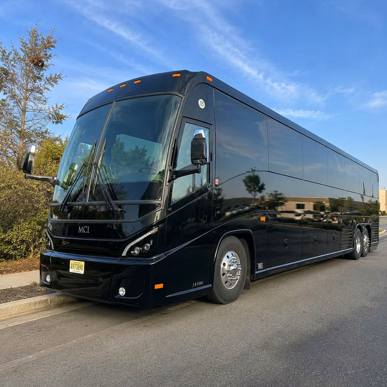 boulder charter bus rental exterior