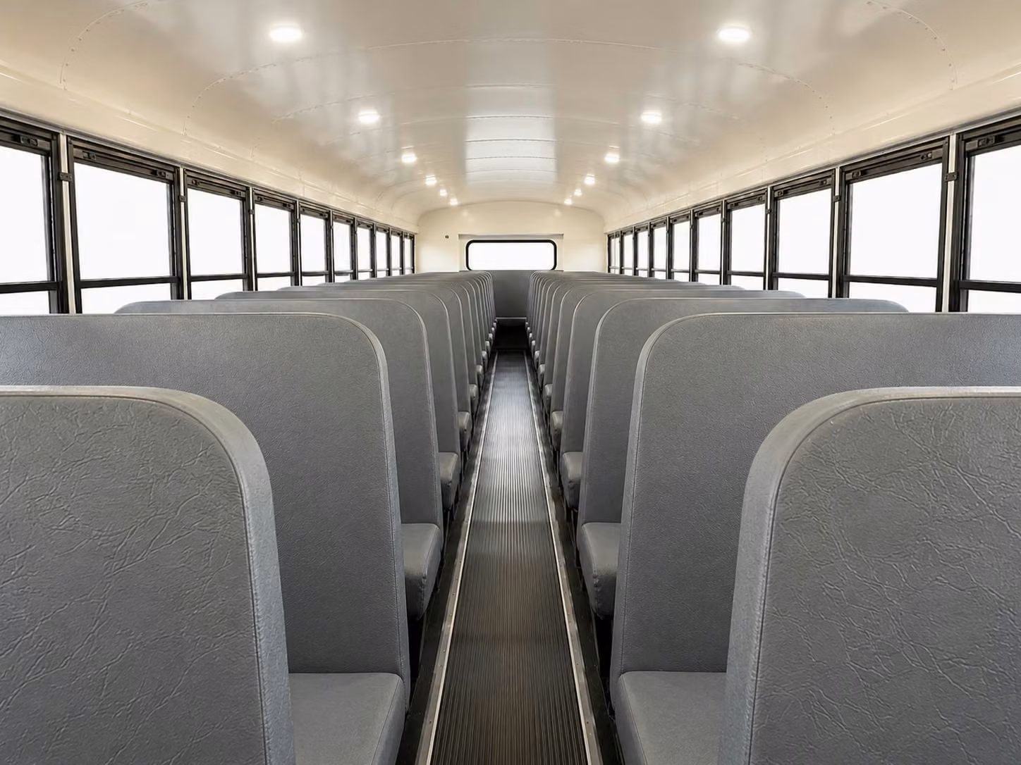 school bus interior