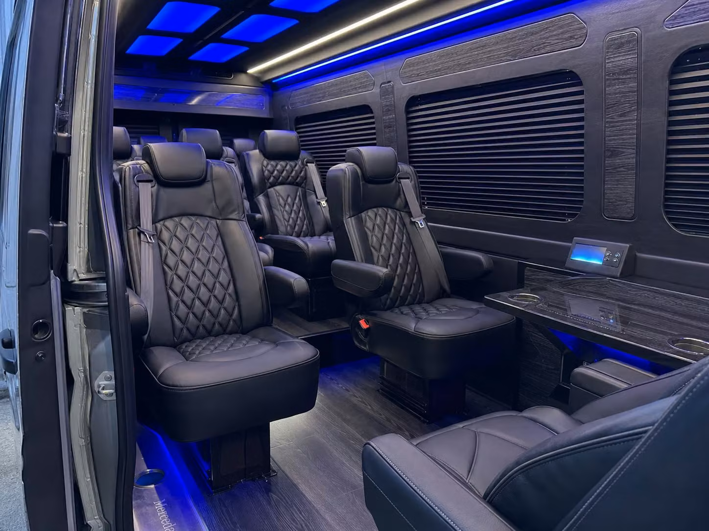 sprinter van transportation for groups and events across boulder