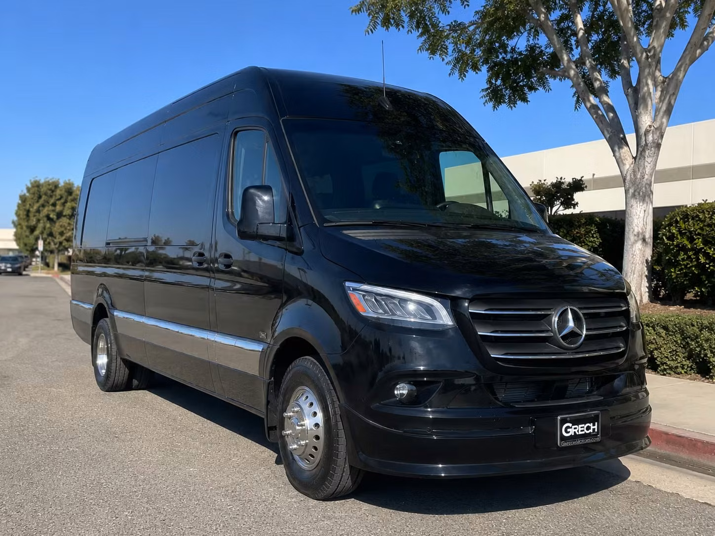 sprinter van with driver